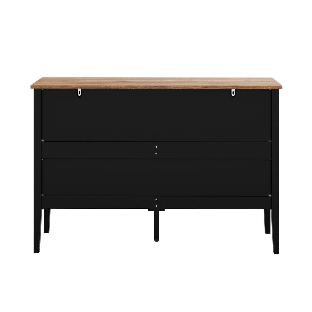 Black black 120x40x80cm, in room setting