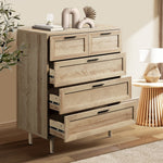 Chest of Drawers and 2 Bedside Tables Bedroom Set