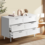 Chest of Drawers and 2 Bedside Tables Bedroom Set