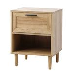 Chest of Drawers and 2 Bedside Tables Bedroom Set