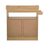 Baby Changing Table Nursery Storage Cabinet With Drawers And Shelves