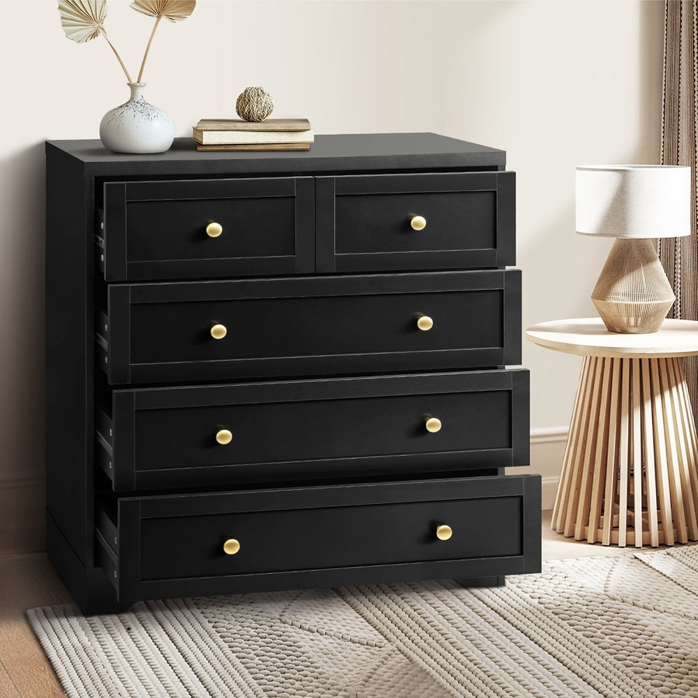 7 Chest of Drawers and 2 Bedside Tables Hamptons Furniture Set