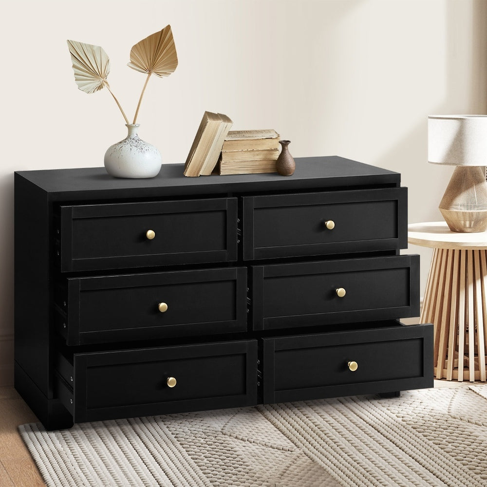 7 Chest of Drawers and 2 Bedside Tables Hamptons Furniture Set