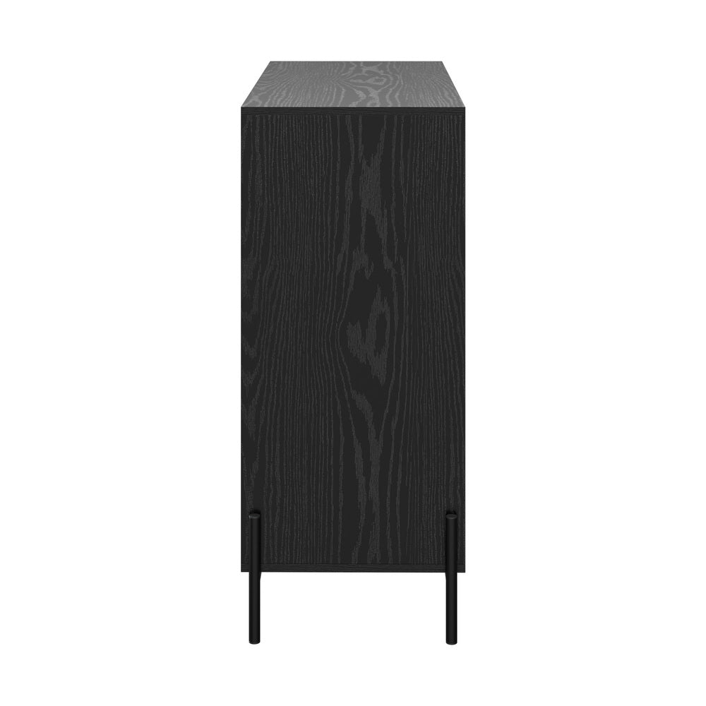 Tall 8 Drawer Chest Walnut 90x40x95.5cm