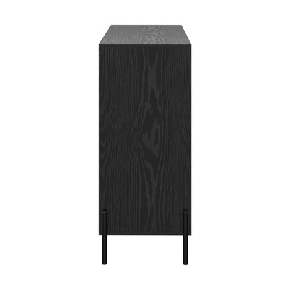 Tall 8 Drawer Chest Walnut 90x40x95.5cm