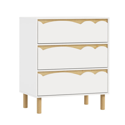 Kids Storage Chest White 60x40x72cm