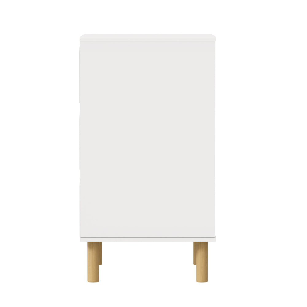 Kids Storage Chest White 60x40x72cm