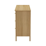 6 Chest of Drawers Dresser Tallboy Natural