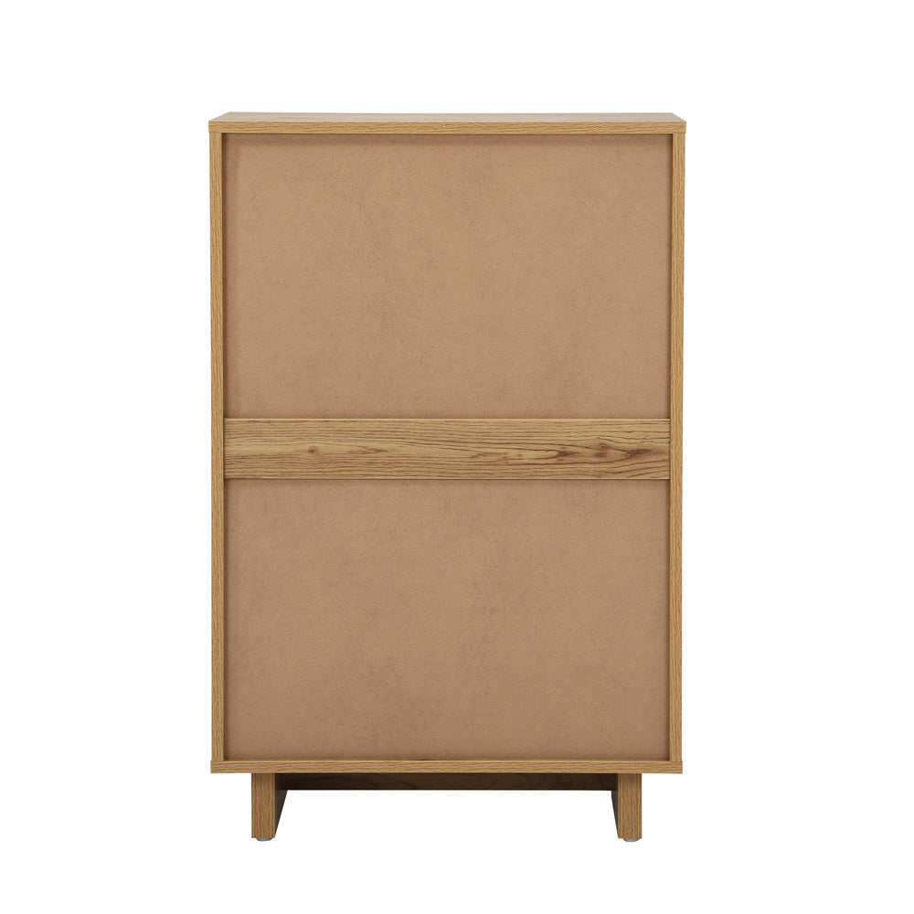 4 Chest of Drawers Storage Cabinet Dresser Tallboy Natural