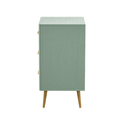 3 Chest of Drawers Tallboy Green