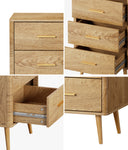 3 Chest of Drawers Tallboy Natural