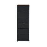 8 6 &9-Drawer Chest Fabric Tallboy Retro Vintage Dresser Bedroom Storage Organizer