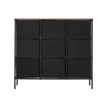 8 6 &9-Drawer Chest Fabric Tallboy Retro Vintage Dresser Bedroom Storage Organizer