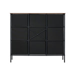 8 6 &9-Drawer Chest Fabric Tallboy Retro Vintage Dresser Bedroom Storage Organizer