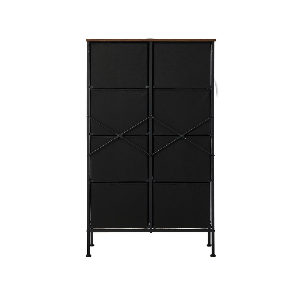8 Drawer Retro Tallboy Dresser Fabric | HomeAndLiving