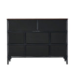 8 Chest of Drawers Fabric Retro Vintage Multi-colour