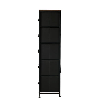 10 Chest Of Drawers Retro Tallboy Printed Foldable Fabric - 5