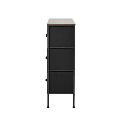 9 Drawer Retro Tallboy Foldable Fabric | HomeAndLiving