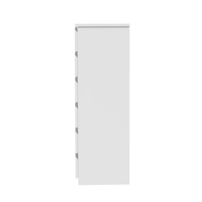 6 Chest of Drawers Lowboy Handle-Free White