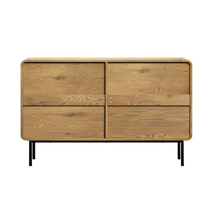 Chest Of Drawers 6 Drawer Tallboy Storage Cabinet Natural Wood Finish