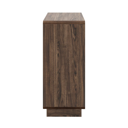 Tall Walnut Chest Of Drawers 80x39.5x91cm
