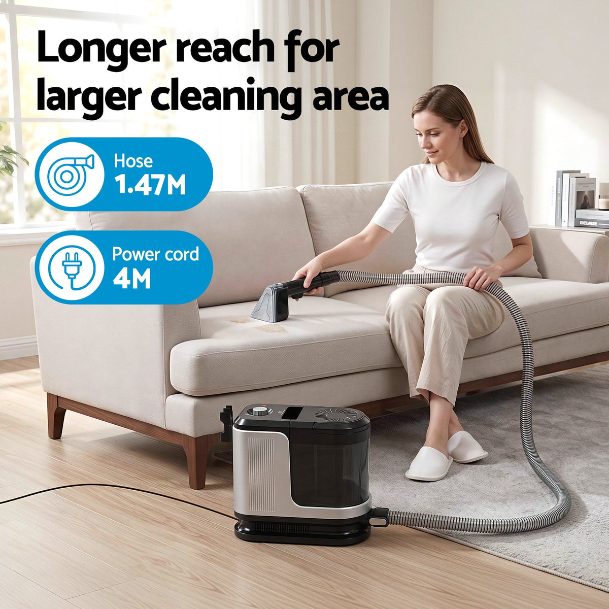 Carpet Washer Vacuum Cleaner 600W 13kPa | Home & Living - 6