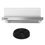 Rangehood 600Mm Slide Out Stainless Steel Canopy Filter Replacement 2Pcs