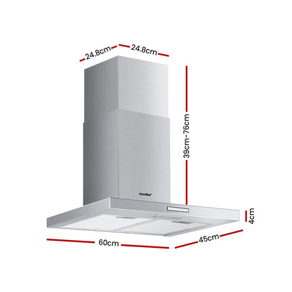 600Mm Rangehood 60Cm Range Hood Led Light