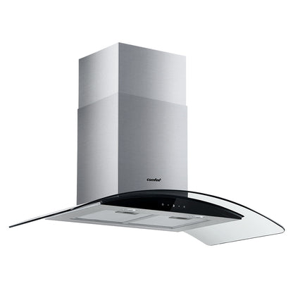 900mm Range Hood Stainless Steel LED Glass Home Kitchen