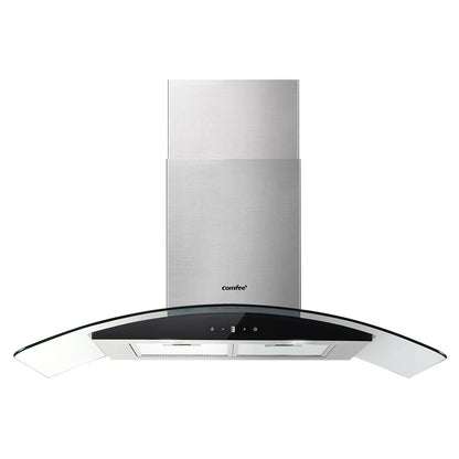900mm Range Hood Stainless Steel LED Glass Home Kitchen