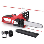 20V Cordless Chainsaw - Black and Red