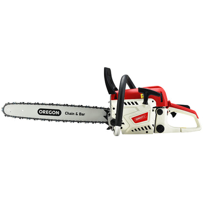 52Cc 20" Oregon Bar E-Start Pruning Chainsaw, Commercial Grade