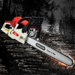 52Cc 20" Oregon Bar E-Start Pruning Chainsaw, Commercial Grade
