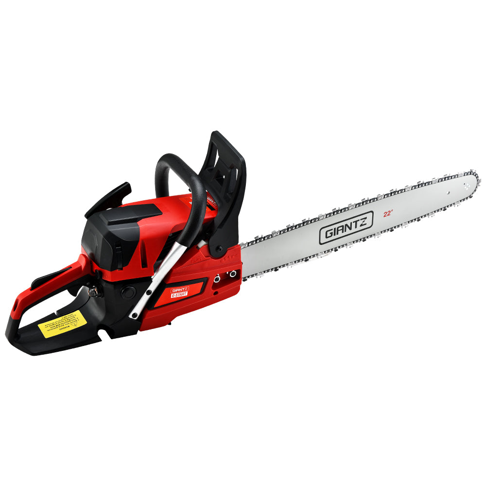 58Cc 22" Bar E-Start Pruning Chainsaw, Commercial Grade