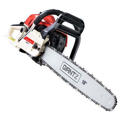 75Cc 18" Bar E-Start Pruning Chainsaw, Commercial Grade