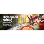 Commercial Petrol Chainsaw E-Start 24