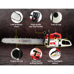 62cc Petrol Commercial Chainsaw 22