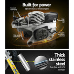 62cc Petrol Brush Cutter Whipper Saw Trimmer 2 Stroke 3-in-1 Wheel