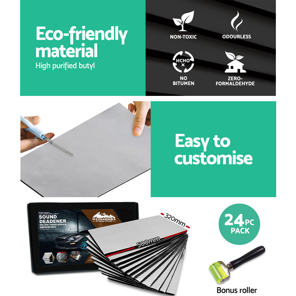 Butyl Car Sound Deadener Insulation Material With Roller