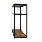 Hall Console Table Metal Hallway Desk Entry Display Wooden Furniture