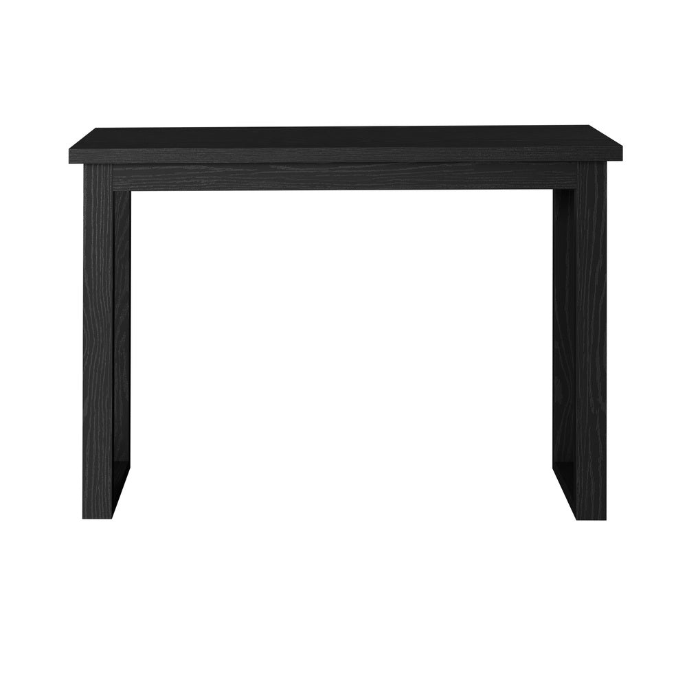 Narrow Console Table Black Hallway Display | HomeAndLiving