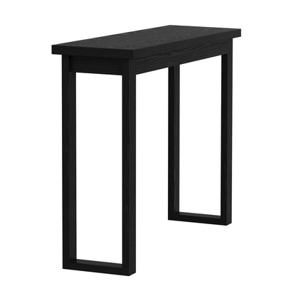 Narrow Console Table Black Hallway Display | HomeAndLiving