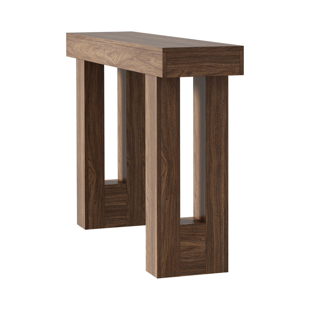 Walnut Console Table 120cm Hallway | HomeAndLiving