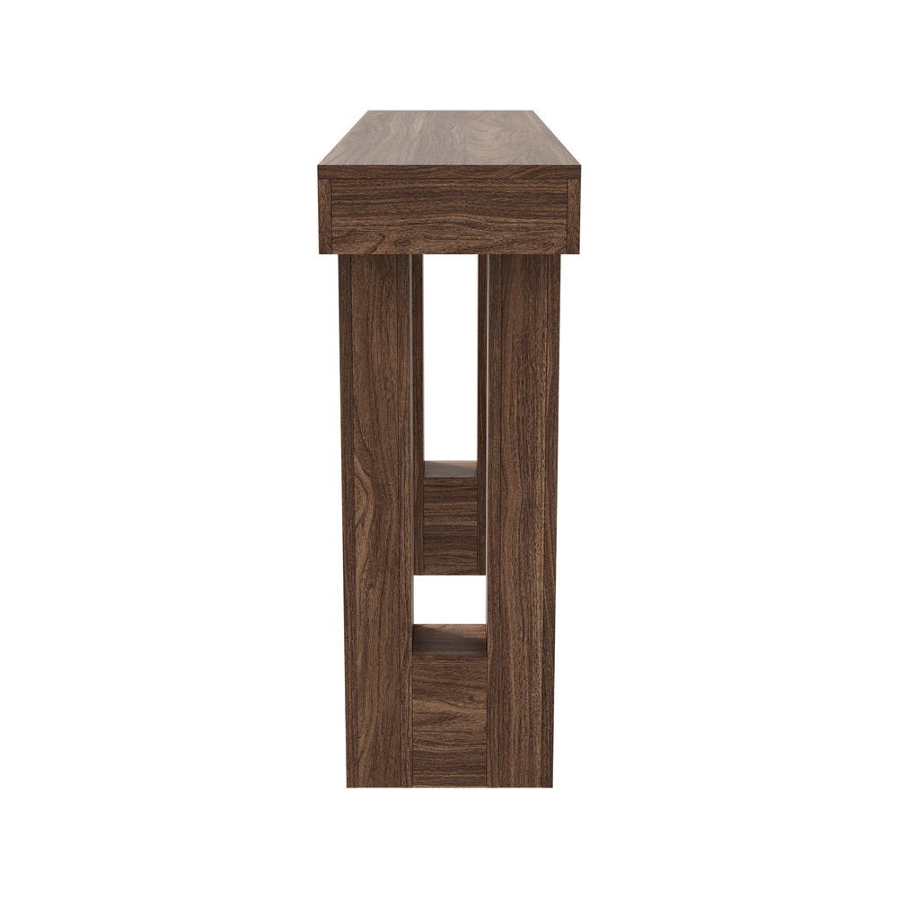 Walnut Console Table 120cm Hallway | HomeAndLiving