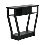 Console Table 1 Drawer Hallway Storage Black | HomeAndLiving