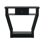 Console Table 1 Drawer Hallway Storage Black | HomeAndLiving