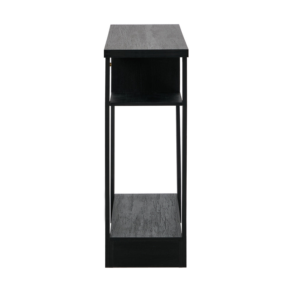 Console Table 1 Drawer Hallway Storage Black | HomeAndLiving