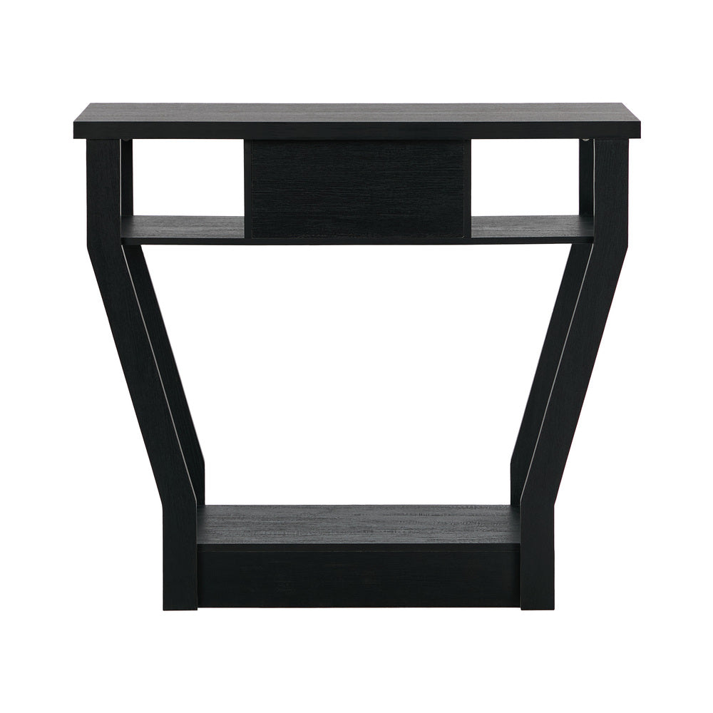 Console Table 1 Drawer Hallway Storage Black | HomeAndLiving