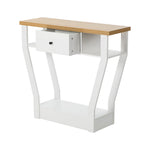 Console Table Hallway Storage 1 Drawer Shelf | HomeAndLiving