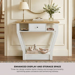 Console Table Hallway Storage 1 Drawer Shelf | HomeAndLiving